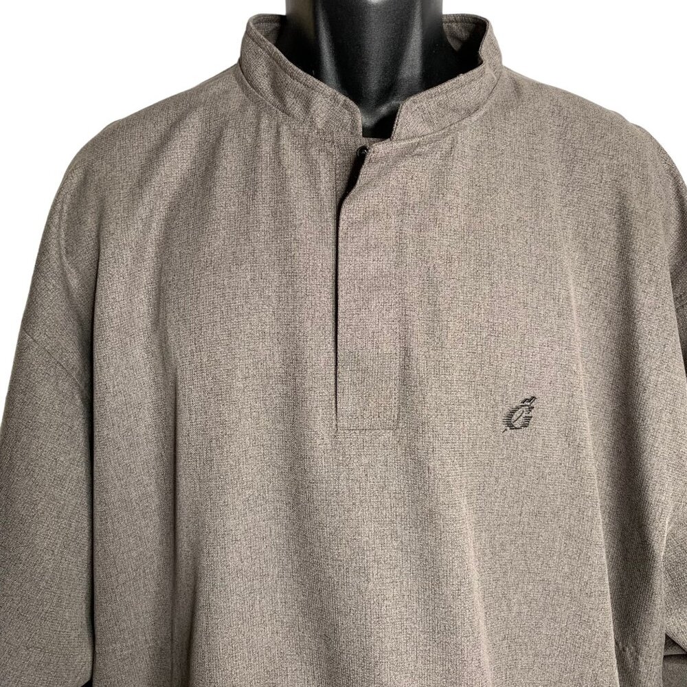 Zero Restriction Golf Pullover Jacket Xl Beige Gr… - image 2